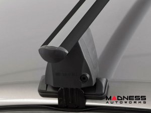 Alfa Romeo Stelvio Roof Rack Cross Bars - for models w/o factory roof rails - Black Alfa Romeo Stelvio Roof Rack Cross Bars - for models w/o factory roof rails - Black